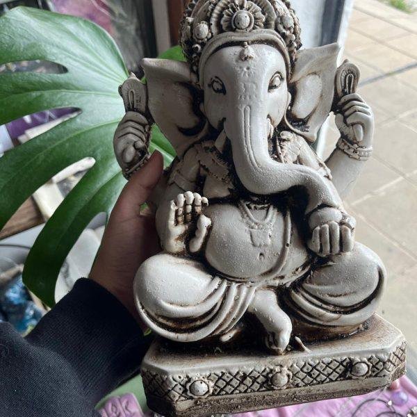 imagen ganesha resina 35 cm