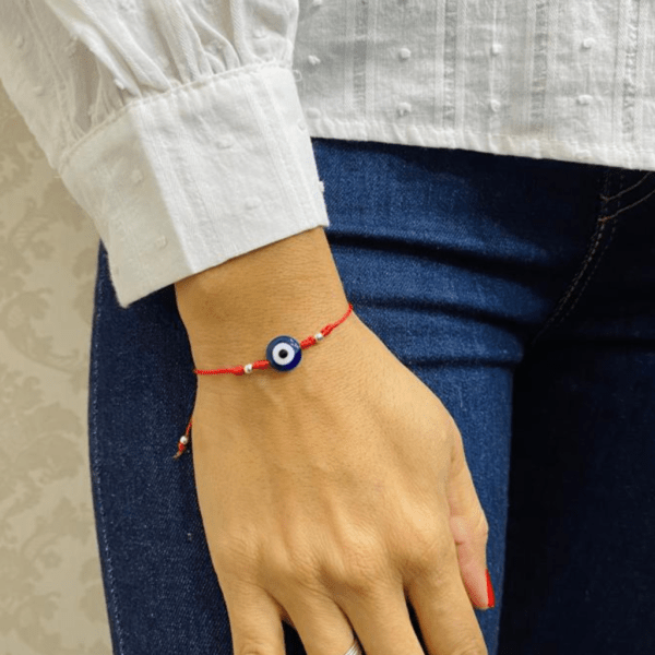 pulsera hilo rojo ojo turco