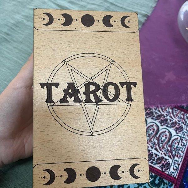 caja tarot grande 11 x 12,5 cm