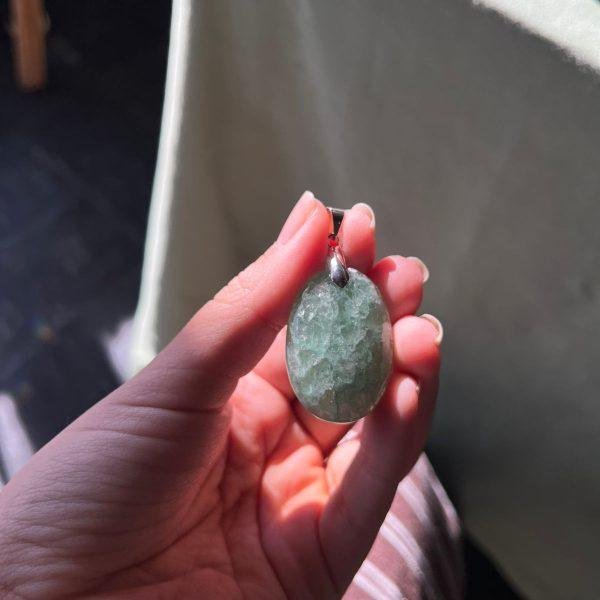 dije fluorita verde premium