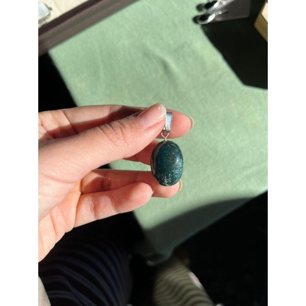 dije oval engarce basico